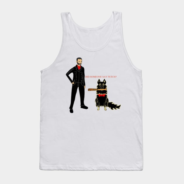 negan and dog Tank Top by tiffytiff